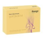 Raaga Professional Stem Cells Infused Gold 6 Step Facial Kit | Gold Colloid, Red Flesh Grape Stem Cells | Combats Pigmentation | All Skin Types (61 gm) - Fast UK Delivery