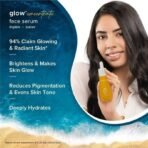 Aqualogica Glow+ Concentrate Vitamin C Face Serum with Hyaluronic Acid, Vitamin C & Papaya - Glow Serum for Men & Women | Glowing Skin, Skin Brightening & Non Sticky -30ml - Fast UK Delivery - Image 4