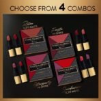 MyGlamm Manish Malhotra Soft Matte Mini Lipstick Set - Retro Soft - 1.5g (Set of 2) | Bold Red & Toasted Brown Shade Lipsticks Combo | Long Lasting Creamy Matte Finish - Fast UK Delivery - Image 5