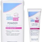 Sebamed Baby Powder, 200G And Sebamed Baby Cream Extra Soft, 50Ml - Fast UK Delivery