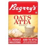 Bagrry's Oats Atta 500gm Box | High in Protein & Fibre | Helps Manage Weight & Reduce Cholesterol | Non GMO | Healthy Oats Atta |100% Whole Grain Oats Atta - Fast UK Delivery