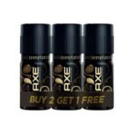 AXE Dark Temptation Deodorant for Men, 150ml (Buy 2 Get 1 Free) - Fast UK Delivery