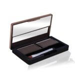 FASHION COLOUR Dual Eyebrow Powder Kit (8g)| Powder With Brush | Long-Lasting | Natural Looking Brows | Rich Color Payoff | Available in 2 Shades | Waterproof and smudgeproof (Brown & Dark Brown) - Fast UK Delivery