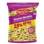 Bikano Khatta Meetha Namkeen| 500 Gm Each| Pack of 5| 2.5K - Fast UK Delivery