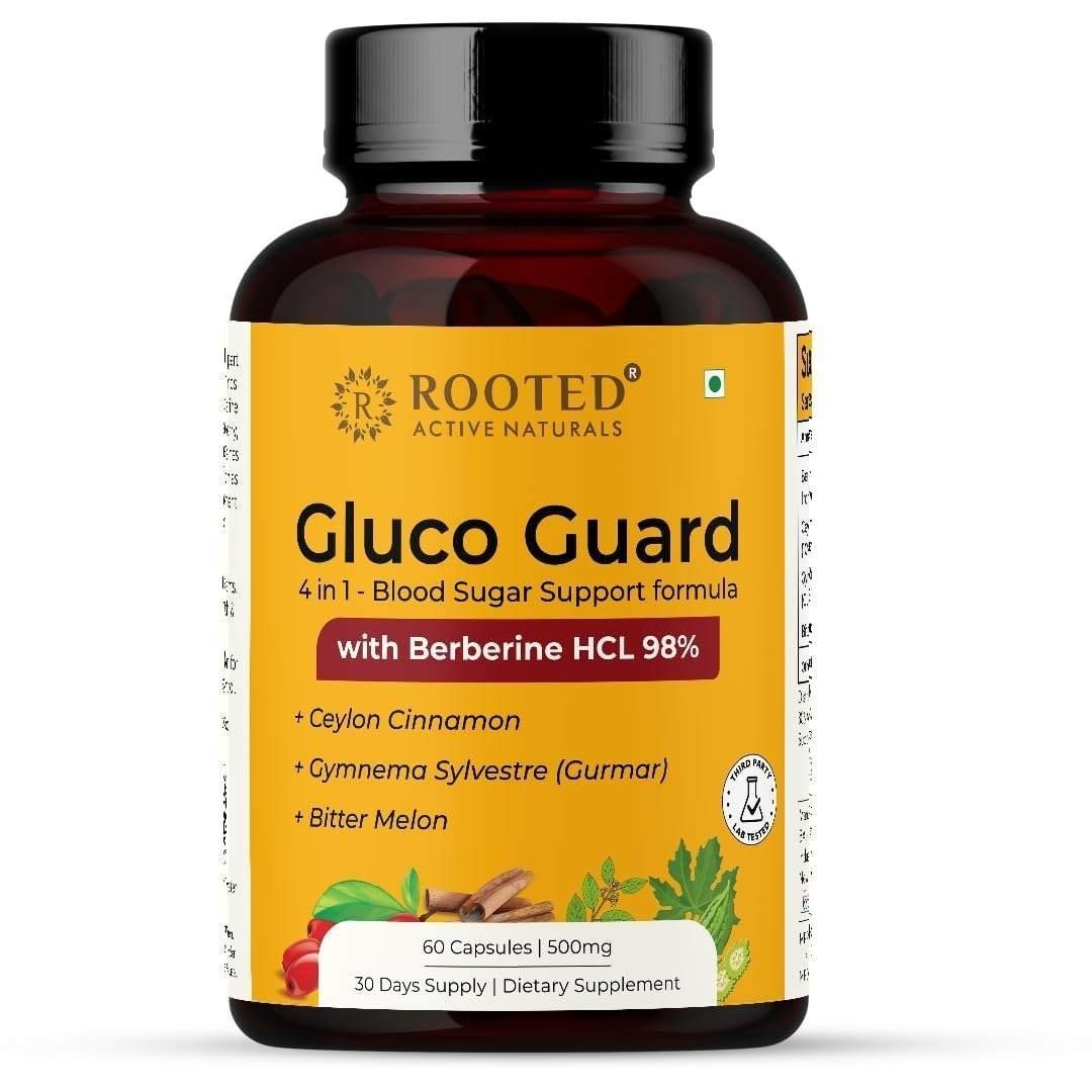 uk61OiNO5YwNL-1-1.jpg Rooted Active Berberine 98% with Cinnamon & Gurmar - 500mg, 60 Caps - Support Blood Sugar, Lower Cholesterol - Fast UK Delivery - Image 1