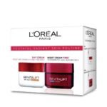 L'Oreal Paris Revitalift Day Cream & Revitalift Night Cream Combo Pack, 100 g - Fast UK Delivery