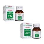Dr. Bakshi's BAKSON'S HOMOEOPATHY COMPOUND #42 TABLETS-100 TABS (Pack of 2)