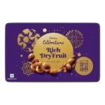 Cadbury Celebrations Rich Dry Fruit Chocolate Diwali Gift Pack, 177 g - Fast UK Delivery