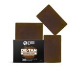 Beardo De-Tan Soap for Men, 75g X 3 | Tan Removal and Caffeine Face & Body Soap | Detan With Coffee & 4% Glycolic Acid | For Body & Face | Refreshing Fragrance | For All Skin Types - Fast UK Delivery