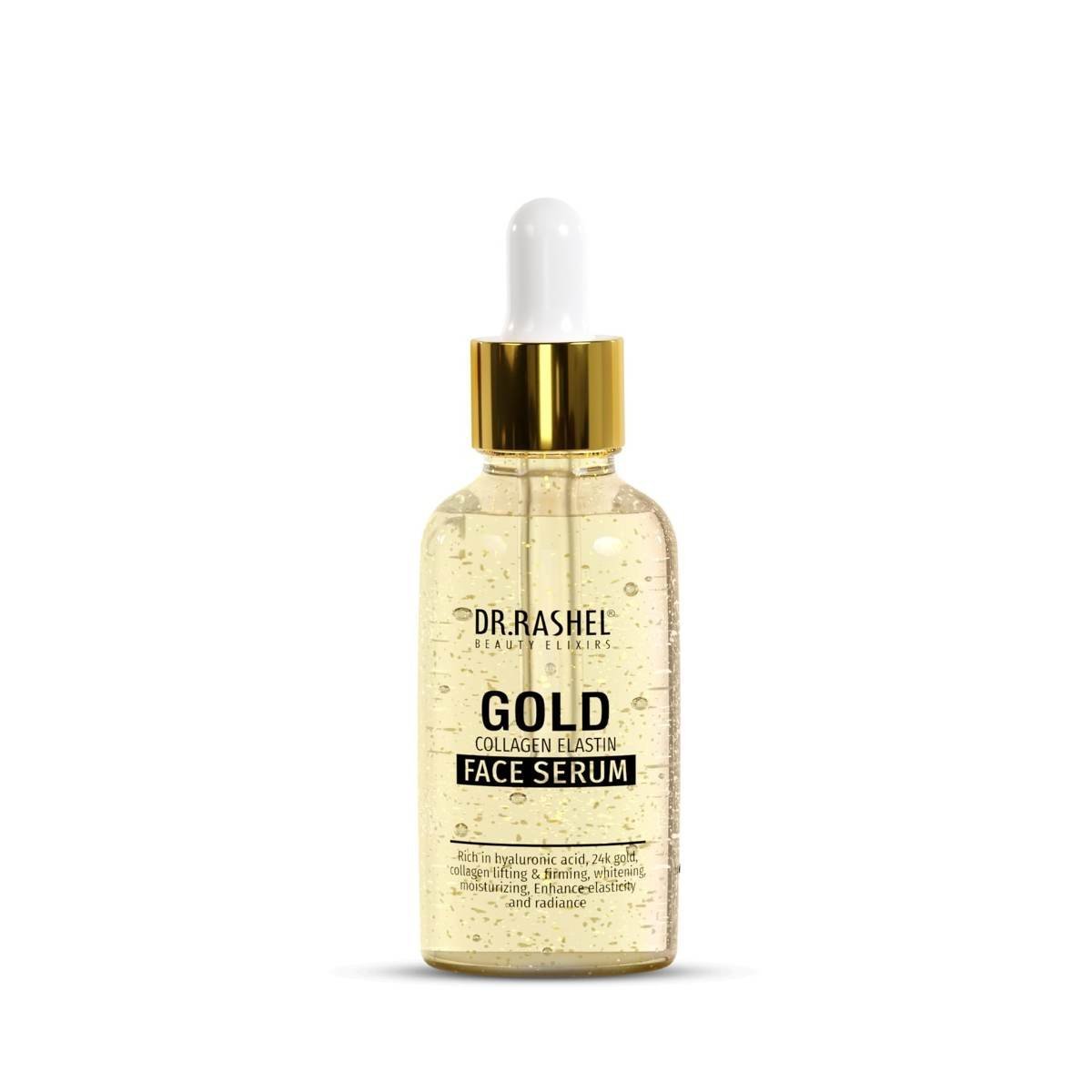 uk61Pb71oXe-L-1.jpg Dr.Rashel Gold Face Serum for Moisturizing & Glowing Skin | Fighting against Aging, Sun Damage, Dark Spots | 30ml - Image 1