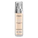 L'Oreal Paris Foundation, Super Blendable Liquid Format, SPF 16, With Glycerine, Vitamin B and E, True Match, Shade: Ivory 1N, 30ml - Fast UK Delivery