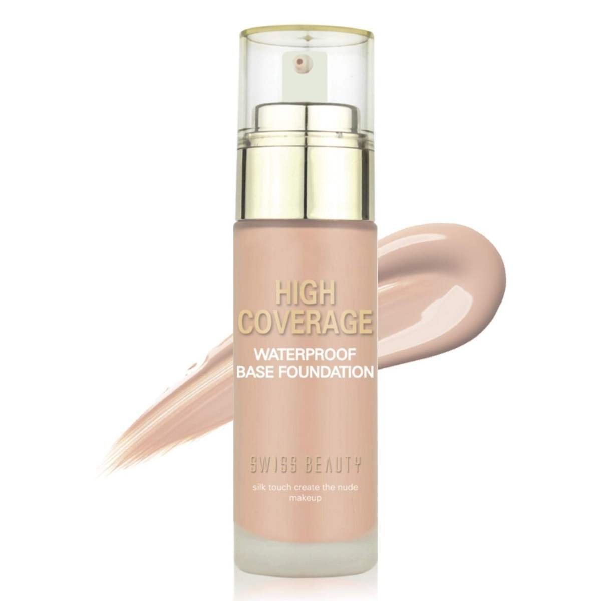 uk61Q4FJuHhnL-1-1.jpg Swiss Beauty Beauty High Coverage Liquid Foundation For All Skin Type-02, Matte - Fast UK Delivery - Image 1
