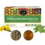 TEACURRY Himalayan Mullein Tea (30 Tea Bags, 1 Month Pack) - Helps In Immunity, Lung Detox And Respiratory Health | Mullein Tea For Lungs, Green Tea, 110 Gram - Fast UK Delivery