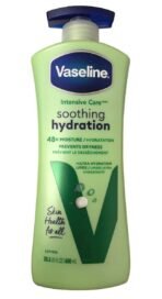 Vaseline Intensive Care Non Greasy Body Lotion with Aloe Soothe for Dry Skin, 600ml - Fast UK Delivery