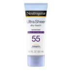Neutrogena Ultra sheer Sunscreen, SPF 50+, Ultra light, for oily and dry skin, 88 ml - Fast UK Delivery