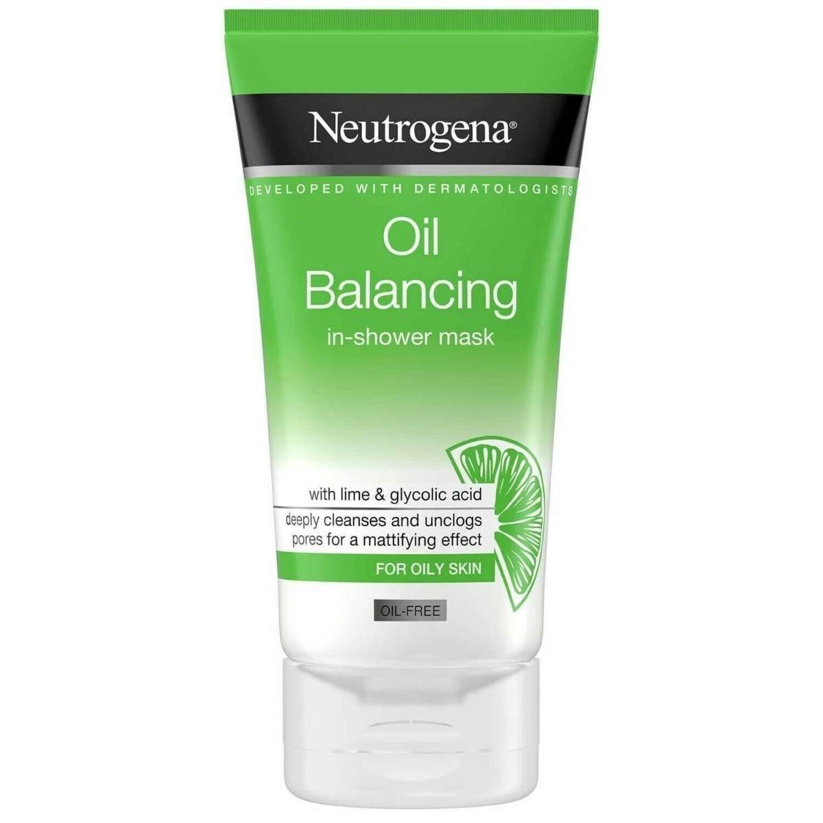 uk61QOnDSFxkL-1-1.jpg Neutrogena Oil Balancing In-Shower Mask For Oily Skin 150 ml - Fast UK Delivery - Image 1