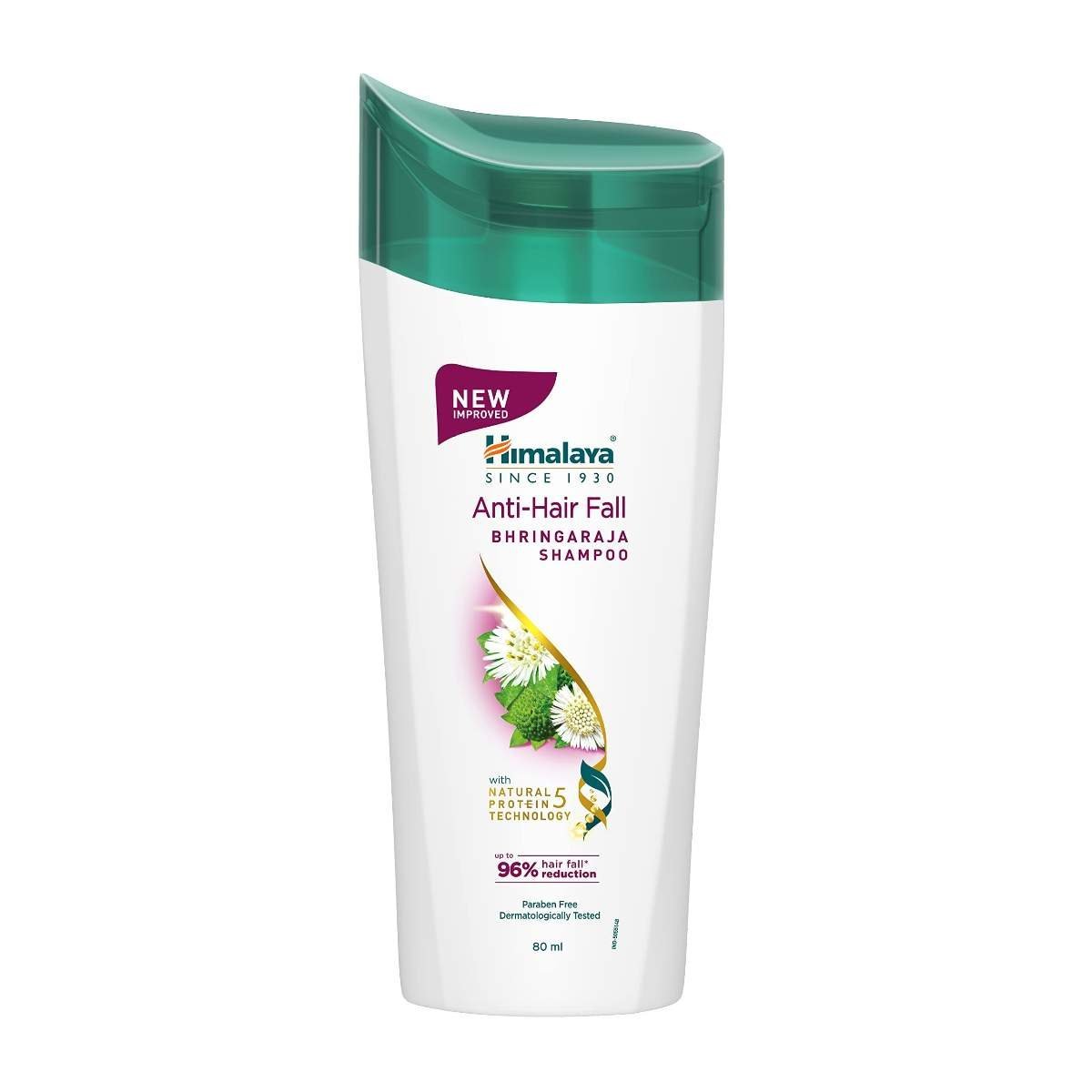 uk61QmnJodGvL-1-1.jpg Himalaya Anti-Hair Fall Bhringaraja Shampoo, Reduces Hair Fall, Makes Hair Healthy, With Bhringaraja & Palasha,For Men And Women, 80Ml, 100 Grams - Fast UK Delivery - Image 1