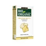 INDUS VALLEY Bio Organic Multani Mitti Powder | Natural Fuller's Earth for Face & Hair Packs | Removes Dead Skin, Cleanses Pores, Reduces Dandruff & Scalp Itchiness | Soft & Glowing Skin - 200g - Fast UK Delivery