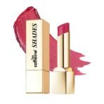 mCaffeine Shades Creamy Matte Kiss Bullet Lipstick | Moisturizing & Lightweight | Comfortable, Non-drying & Long Stay Lipstick | Infused with Cocoa Butter & Vitamin E | Lipstick | 3.5 g - Pink Mimosa - Fast UK Delivery