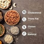 Happilo Premium International Daily Super Fitness Trail Mix of 20+ Varieties Dry Fruits Nuts, Seeds & Berries, Roasted Crunchy & Nutritious Healthy Snack, 160 g - Fast UK Delivery - Image 4
