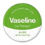 Vaseline Therapy Lip Balm Tin, Aloe Vera, 0.6 Ounce - Fast UK Delivery