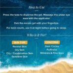 Aqualogica Glow+ Luminous Under Eye Cream for Men & Women with Papaya & Vitamin C - Under Eye Gel for Dark Circles & Puffy Eyes -20g - Fast UK Delivery - Image 5