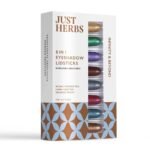 Just herbs 8 in 1 Herbal Metallic-shimmer finish, Long Lasting & Ultra Smooth Eye Shadow Lidsticks with Kumkumadi - 12gm - Fast UK Delivery