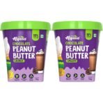 Alpino Peanut Butter crunch & smooth - 1 kg each combo - Fast UK Delivery