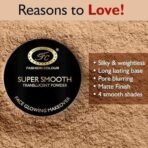 Fashion Colour Super Smooth Translucent Powder | Makeup Baking | Lightweight Loose and Makeup Setting Powder| For Oil-Free Makeup Look | Lightweight | Puff Applicator | Evens Skintone | 15g | Shade 01 - Fast UK Delivery - Image 4
