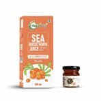 Nutriorg SeaBuckthorn Juice 500 ml | Himalayan Berry | Rich in Omega 3, 6, 7, 9 & Vitamin C | Immunity Booster & Antioxidant | No Added Sugar (Free Honey) - Fast UK Delivery