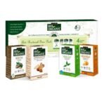 INDUS VALLEY Antibacterial Face Pack (Neem & Mulethi Powder,Orange Powder,Sandalwood) Beauty Gift Set -120g, Each 30gm - Fast UK Delivery
