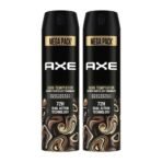 Axe Dark Temptation Men's Deodorant, Long Lasting Deodorant Spray For Men With An Irresistible Scent 215ml, Pack of 2 - Fast UK Delivery