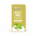 Nutriorg Nutri Fit Juice 1Ltr, Herbal Juice with Green Tea, Amla, Aloe Vera, Gurmar & Guggul,Supports Weight Loss, Fat Burning & Metabolism,100% Pure & Natural Detox & Appetite Control - Fast UK Delivery