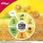 Kellogg's Corn Flakes Original, High in Iron & BGroup Vitamins, Breakfast Cereals, 1.2kg + Chocos Fills, Double Chocolaty, Multigrain, High in Protein & B Vitamins, 0% Maida, Anytime Snack 250g - Fast UK Delivery - Image 5