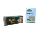 KORAKUNDAH Black Tea 25 Dip Tea Bags | CHAMRAJ White Tea 25 Dip Bags | Pack of 2 | Total 100 g | India's Finest Chamraj Nilgiri Tea - Fast UK Delivery