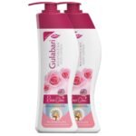 Dabur Gulabari Moisturizing Lotion, 800ml (400ml -Buy 1 Get 1 free) for Dry & Dull Skin | Made with 100% Organic Rose Oil | Dermatologically Tested | Paraben Free - Fast UK Delivery