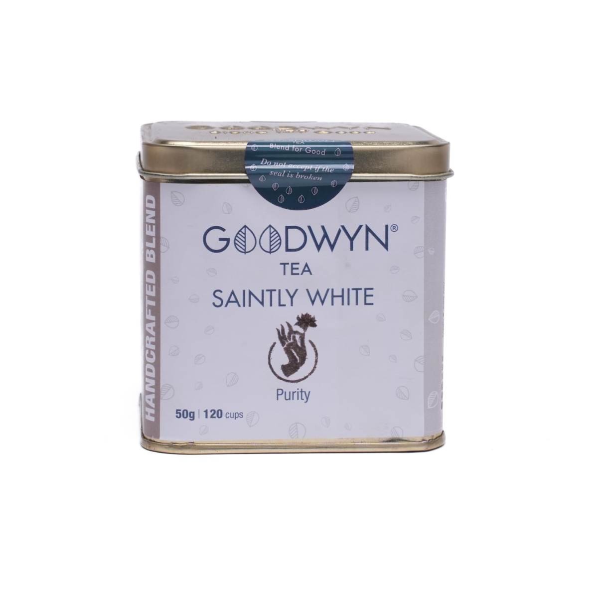 uk61TjNJXkchL-1.jpg Goodwyn Saintly White Tea, Handpicked and Delicately Flavored White Tea, 50 Grams - Fast UK Delivery - Image 1