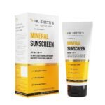 Dr. Sheth's Mineral Sunscreen SPF 50 PA+++ | Water Proof Sunscreen | No White Cast | Quick-absorbing | Ultra Lightweight & Non-sticky | 25% Zinc Oxide | for All Skin Types | for Women & Men | 50g - Fast UK Delivery