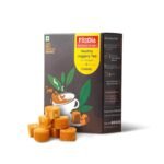 Foodia Classic Jaggery Tea Readymix | 2 in 1 Instant Tea Premix with Jaggery & Assam Tea | Classic Flavour | 400g Box | Classic Chai | Instant Tea - Fast UK Delivery