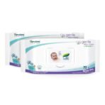 Himalaya gentle Baby Wipes (72 Wipes, Pack of 2) - Fast UK Delivery