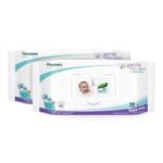 Himalaya gentle Baby Wipes (72 Wipes, Pack of 2) - Fast UK Delivery