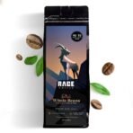 RAGE COFFEE Whole Freshly Roasted Coffee Beans Packet | Medium Dark Roasted | Made With 100% Arabica Freshly Roasted Coffee Beans (Medium Dark Roast) (90:10, 500Gm) - Fast UK Delivery