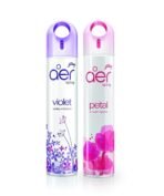Godrej aer spray, Air Freshener for Home & Office - Violet Valley Bloom & Petal Crush Pink | Long-Lasting Fragrance | Pack of 2 (240 ml each) - Fast UK Delivery