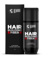 Beardo Hair Building Fiber for Men | Instantly Cover Bald Spots | Spot Concealer | Thickening Powder | Styling | 12 gm - Fast UK Delivery