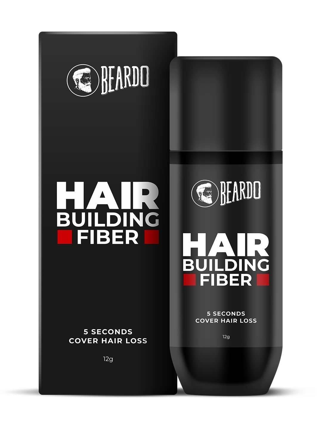 uk61UgPAtFQL-1.jpg Beardo Hair Building Fiber for Men | Instantly Cover Bald Spots | Spot Concealer | Thickening Powder | Styling | 12 gm - Fast UK Delivery - Image 1