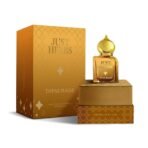 Just Herbs Topaz Magic Attar Roll On Perfume | Premium Ittar Gifts | 18+ Hour Long Lasting Fragrance with Saffron, Agarwood (Oud), Vanilla for Men and Women 10ml - Fast UK Delivery