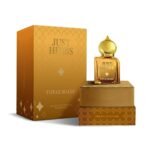 Just Herbs Topaz Magic Attar Roll On Perfume | Premium Ittar Gifts | 18+ Hour Long Lasting Fragrance with Saffron, Agarwood (Oud), Vanilla for Men and Women 10ml - Fast UK Delivery