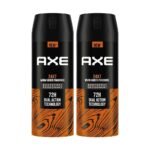 Axe Recharge Long Lasting Deodorant Bodyspray For Men 150 ml, Pack of 2 - Fast UK Delivery