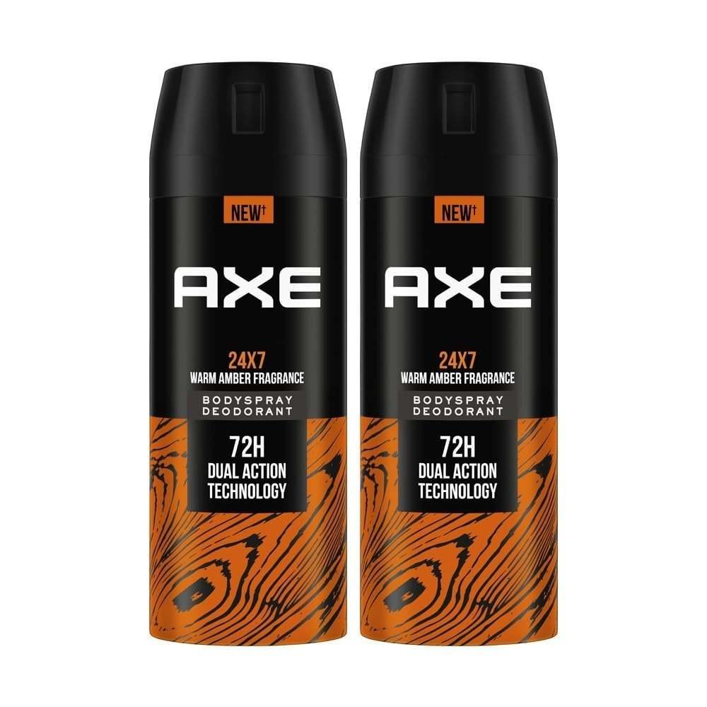 uk61UjtB5hZ0L-1-1.jpg Axe Recharge Long Lasting Deodorant Bodyspray For Men 150 ml, Pack of 2 - Fast UK Delivery - Image 1
