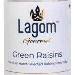 Lagom Gourmet Seedless Green Raisins 500g | All Natural | No Preservatives | No Added Sugar | Gluten Free | Vegan | Plant Based | Non GMO | Raisins Dry Fruit | Kismis | Kishmish - Fast UK Delivery